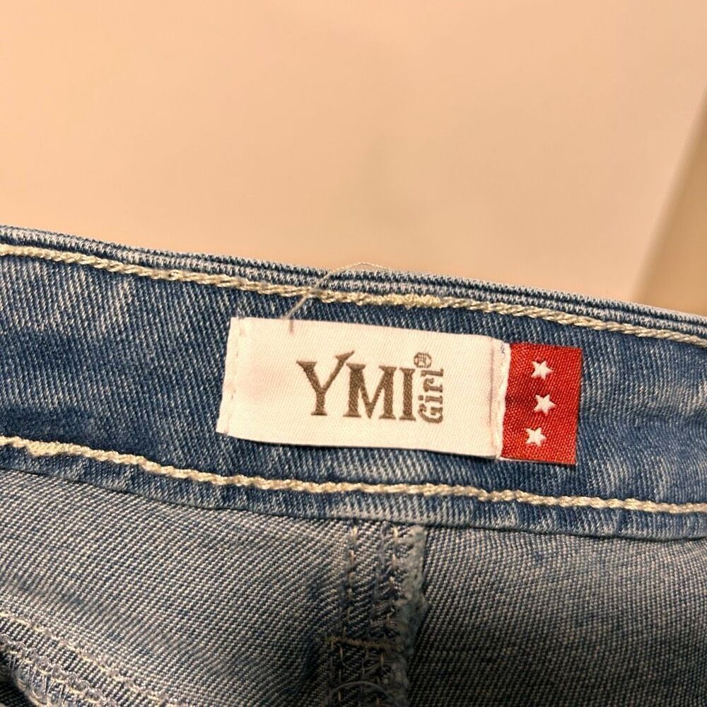 YMI Girl Bootcut Jeans Size 8 | Stretch Denim Medium Wash - Picture 3 of 7